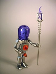 Four Horsemen Outer Space Men Infinity Edition Electron+ Action Figure