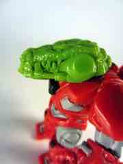 The GodBeast Customs Glyos Green CyberGator Head Glyos Accessory