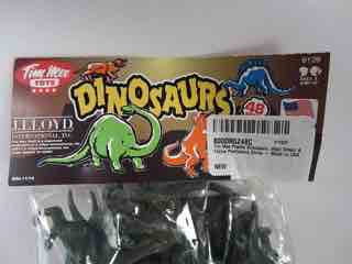 Tim Mee Toys Green and Yellow Prehistoric Dinosaurs Figure Set
