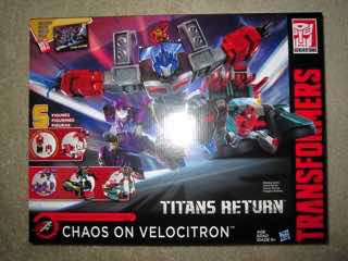 Hasbro Transformers Generations Titans Return Chaos on Velocitron Action Figure Set