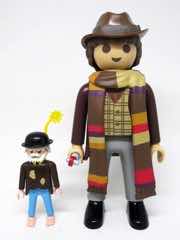 Funko x Playmobil Doctor Who Fourth Doctor Action Figure