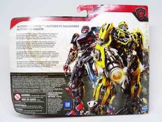 Hasbro Transformers The Last Knight Autobots Unite Bumblebee and Autobot Hot Rod Action Figure Set