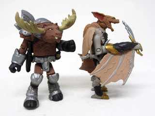 Diamond Select Battle Beasts Minimates Antalor and Nychirix Action Figures