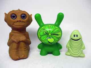 Kidrobot Dunny Strawberry, Lime, and Red Button Action Figure