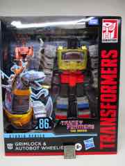 Hasbro Transformers Studio Series Grimlock & Autobot Wheelie Action Figures