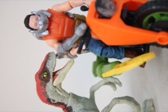 Mattel Jurassic Park '93 Classic Dennis Nedry Track & Chase Pack