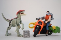 Mattel Jurassic Park '93 Classic Dennis Nedry Track & Chase Pack