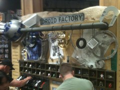 Star Wars: Droid Factory at Tatooine Traders