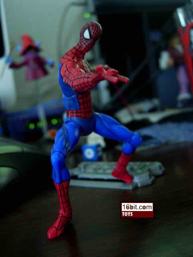 SUPER POSEABLE SPIDER-MAN HASBRO FIERCEST FOES BATTLE CARDS MARVEL SPIDERMAN 