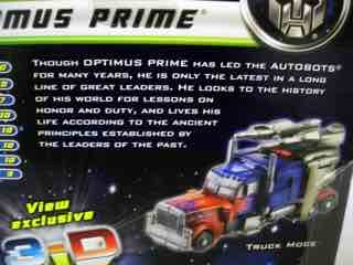 Hasbro Transformers Dark of the Moon Cyberverse Sneak Preview Optimus Prime Action Figure