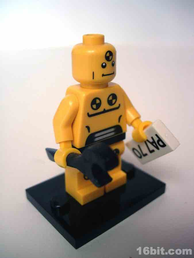 en sælger udvande Pris 16bit.com Figure of the Day Review: LEGO Minifigures Series 1 Crash Test  Dummy