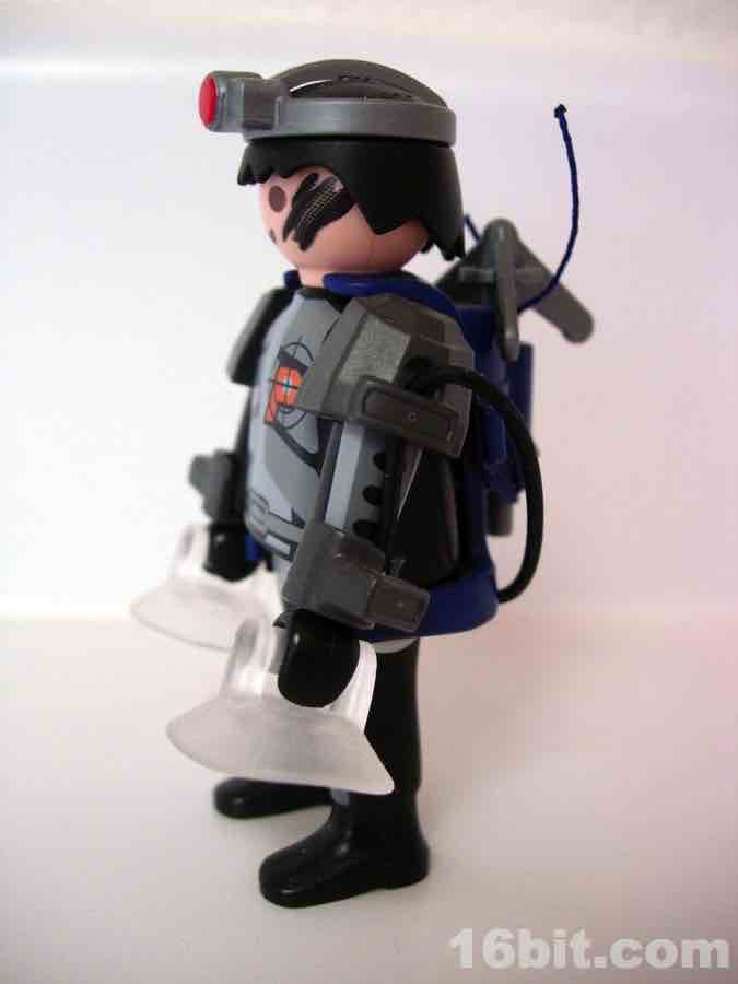 Playmobil,SPY,AGENT with WEAPON,Lot # M15 