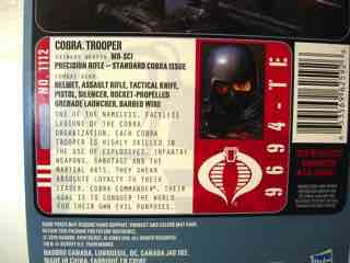 Hasbro G.I. Joe Pursuit of Cobra Cobra Trooper Action Figure