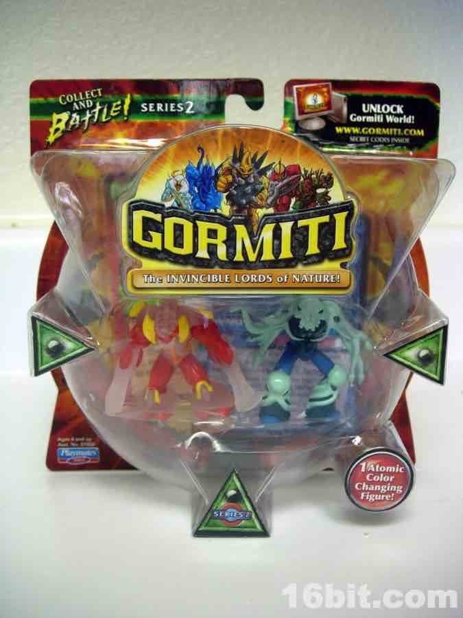 Figurine-Card Gormiti-Atomic multiplop