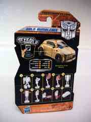 Hasbro Transformers Reveal the Shield Gold Bumblebee Legends Action Figure
