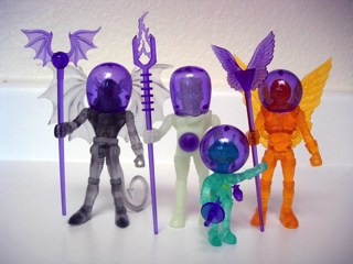 Four Horsemen Outer Space Men Alpha Series Mystron Action Figure
