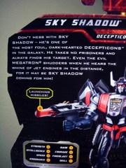 Hasbro Transformers Generations Sky Shadow Action Figure