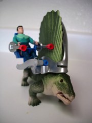 Tyco Dino-Riders Dimetrodon and Shado