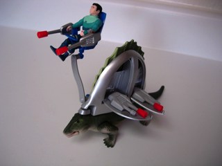 Tyco Dino-Riders Dimetrodon and Shado