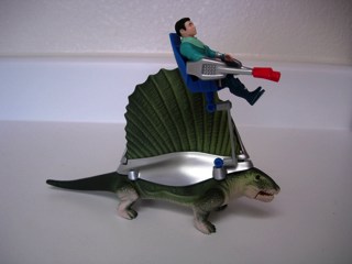 Tyco Dino-Riders Dimetrodon and Shado