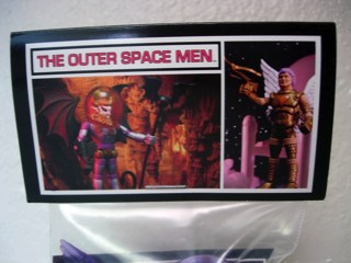 Four Horsemen Outer Space Men Alpha Series Commander Comet Action Figure