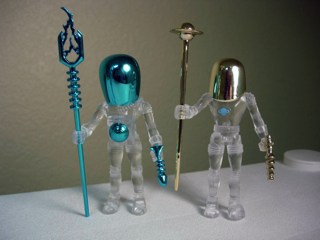 Four Horsemen Outer Space Men Galactic Holiday Electron+ Action Figure