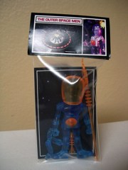 Four Horsemen Outer Space Men Beta Series Electron+ Action Figure