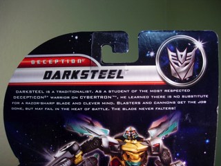 Hasbro Transformers Dark of the Moon Darksteel Action Figure