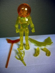 Four Horsemen Outer Space Men Beta Series Commander Comet Action Figure