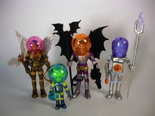 Four Horsemen Outer Space Men Infinity Edition Commander Comet Action Figure