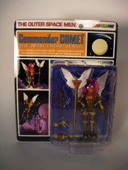 Four Horsemen Outer Space Men Infinity Edition Commander Comet Action Figure