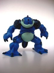 Playmates Gormiti Spores, Cannon Trunk, Hypnofrog, and Carrapax Action Figures