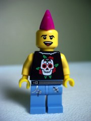 LEGO Minifigures Series 4 Punk Rocker