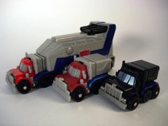 Transformers Bot Shots Optimus Prime Launcher Figure