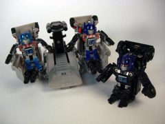 Transformers Bot Shots Optimus Prime Launcher Figure
