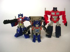 Transformers Bot Shots Optimus Prime Launcher Figure