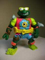 Playmates Teenage Mutant Ninja Turtles Mike, the Sewer Surfer Action Figure