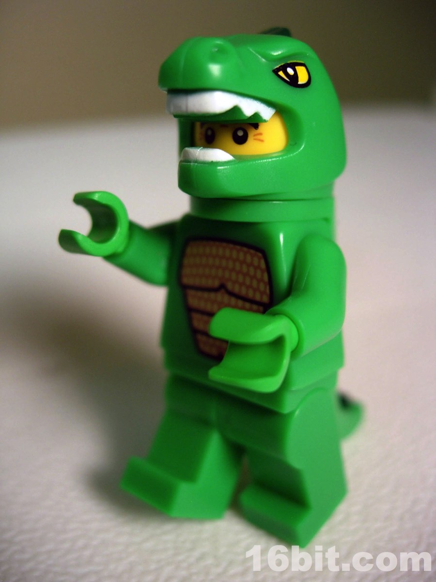 Lego Lizard Man 8805 Costume Gator Dinosaur Guy Collectible Minifigure  Series 5