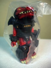 Diamond Select Battle Beasts Minimates Carry Case Red Alligator Action Figure