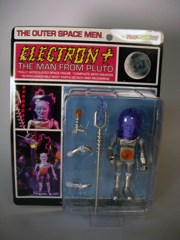 Four Horsemen Outer Space Men Infinity Edition Electron+ Action Figure