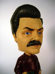 Beeline Creative Parks and Recreation Ron Swanson Bobble Head