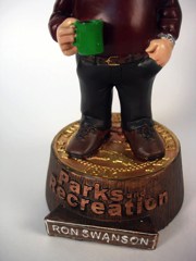 Beeline Creative Parks and Recreation Ron Swanson Bobble Head