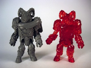 Diamond Select Battle Beasts Minimates C2E2 2012 Grey Vorin Action Figure