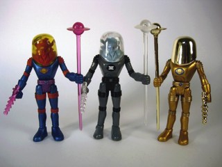 Four Horsemen Outer Space Men Cosmic Creators Mel Birnkrant Xodiac Action Figure