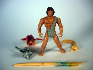 Kenner Bone Age Crag the Clubber Action Figure