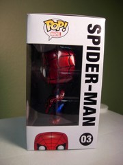 Funko Marvel Universe Pop! Vinyl SDCC Exlusive Spider-Man Vinyl Figure Bobble Head