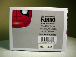 Funko Marvel Universe Pop! Vinyl SDCC Exlusive Spider-Man Vinyl Figure Bobble Head