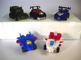 Transformers Bot Shots Topspin Figure