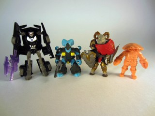 Diamond Select Battle Beasts Minimates SDCC 2012 Vorin & Zik Minimates Figures