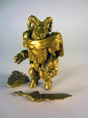 Diamond Select Battle Beasts Minimates SDCC 2012 Gold Vorin Action Figure